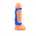 Chisa Novelties | Эрекционное кольцо Chisa Get Lock Double Girth Cages с двумя креплениями, прозрачное. Цена 325 грн. Фото: 2