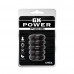 Chisa Novelties | Эрекционное кольцо многоярусное Chisa GK Power, с рельефом, черный. Ціна 400 грн. Фото: 2
