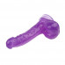 Chisa Novelties | Фалоімітатор Chisa HI-RUBBER 7.5, Purple. Ціна 1120 грн. Фото: 3