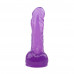 Chisa Novelties | Фалоімітатор Chisa HI-RUBBER 7.5, Purple. Ціна 1120 грн. Фото: 1