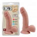 Chisa Novelties | Фаллоимитатор на присоске с мошонкой Fornicator, телесный, Chisa. Цена 1 285 грн. Фото: 1
