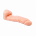 Chisa Novelties | Фаллоимитатор реалистичный Chisa T-skin с яичками, бежевый. Ціна 889 грн. Фото: 3