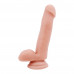 Chisa Novelties | Фаллоимитатор с хребтом Chisa T-skin ReaL Philander и присоской, бежевый. Ціна 950 грн. Фото: 1