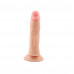 Chisa Novelties | Фаллоимитатор двойной на присоске Chisa Ballsy Super Cock реалистичный, бежевый. Ціна 1150 грн. Фото: 3