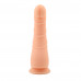 Chisa Novelties | Фалоімітатор подвійний на присоску беж Chisa Naked Legend Stripper 8.5. Ціна 1850 грн. Фото: 2