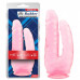 Chisa Novelties | Фаллоимитатор двойной на присоске прозрачный Chisa Hi-Rubber 9.4 Inch Pink. Цена 1 599 грн. Фото: 4