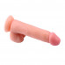 Chisa Novelties | Фаллоимитатор на присоске Chisa Ballsy Super Cock 7.7 с яичками, бежевый. Ціна 1035 грн. Фото: 2