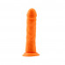 Chisa Novelties | Фаллоимитатор реалистичный на присоске Chisa Delux Pure Nature Steven.R-Orange, оранжевый. Ціна 1235 грн. Фото: 2