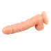 Chisa Novelties | Фаллоимитатор на присоске Chisa Real Touch XXX Realistic 7.7, бежевый. Ціна 899 грн. Фото: 4
