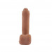 Chisa Novelties | Фаллоимитатор с мошонкой на присоске Chisa Secret explorer, бежевый, 20 cм. Ціна 1350 грн. Фото: 2
