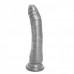 Chisa Novelties | Фалоимитатор серебро Chisa Dark muscle. Цена 760 грн. Фото: 1