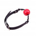 Chisa Novelties | Кляп-шарик красный Chisa Hi Basic с черным ремешком. Ціна 499 грн. Фото: 1