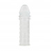 Chisa Novelties | Насадка рельефная Chisa SuperMe Extra Texture Sleeve с закрытой головкой, прозрачная. Ціна 680 грн. Фото: 1