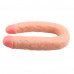Chisa Novelties | Двосторонній фалоімітатор - Her-Her Overlap # 01 Double Dong Flesh. Ціна 1610 грн. Фото: 1
