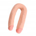 Chisa Novelties | Двосторонній фалоімітатор - Her-Her Overlap # 01 Double Dong Flesh. Ціна 1610 грн. Фото: 2