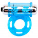 Chisa Novelties | Эрекционное виброкольцо-Get Lock Vibrating Bull Ring Blue. Цена 354 грн. Фото: 1