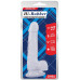 Chisa Novelties | Фаллоимитатор Chisa Hi-Rubber Dildo Clear 7.7". Цена 567 грн. Фото: 5
