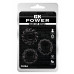 Chisa Novelties | Ерекційні кільця - GK Power Gear Up Rings-Black. Ціна 315 грн. Фото: 1