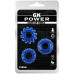 Chisa Novelties | Эрекционные кольца-GK Power Gear Up Rings-Blue. Цена 304 грн. Фото: 1