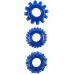 Chisa Novelties | Эрекционные кольца-GK Power Gear Up Rings-Blue. Цена 304 грн. Фото: 2