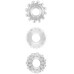 Chisa Novelties | Ерекційні кільця - GK Power Gear Up Rings-Clear. Ціна 302 грн. Фото: 2