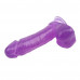 Chisa Novelties | Фаллоимитатор Hi-Rubber 7.7 Inch Dildo Purple. Цена 822 грн. Фото: 2
