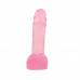 Chisa Novelties | Фаллоимитатор Hi-Rubber 7.7 Inch Dildo Pink. Цена 835 грн. Фото: 2