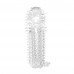 Chisa Novelties | Насадка на член - SuperMe Nubby Sleeve Clear. Ціна 558 грн. Фото: 4