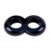 Chisa Novelties | Ерекційне кільце - GK Power Duo Cock 8 Ball Ring Black. Ціна 240 грн. Фото: 1