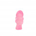 Chisa Novelties | Рифленная анальная пробка Chisa Hi-Rubber Raging Mini Plug Pink. Цена 455 грн. Фото: 2