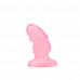 Chisa Novelties | Рифленная анальная пробка Chisa Hi-Rubber Raging Mini Plug Pink. Цена 455 грн. Фото: 1