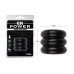 Chisa Novelties | Широкое эрекционное кольцо из трех ярусов Chisa GK Power Triad Cock Ring, черное. Ціна 350 грн. Фото: 5