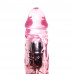 Chisa Novelties | Вибратор с дополнительной стимуляцией клитора Chisa Crystal Jellie на батарейках, розовый. Ціна 848 грн. Фото: 4