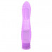 Chisa Novelties | Вибратор рельефный Chisa Crystal Jellie Lines Exciter на батарейках, фиолетовый. Цена 875 грн. Фото: 1