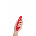 Chisa Novelties | Вибратор гелевый Blush Naturally Yours Can-Can Red. Цена 935 грн. Фото: 3
