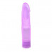 Chisa Novelties | Вибратор-реалистик прозрачный Chisa Crystal Jellie на батарейках, фиолетовый. Цена 895 грн. Фото: 1