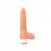 Chisa Novelties | Вібратор з яєчками ребристий Flesh Basic Luv Theory Chisa. Ціна 620 грн. Фото: 1