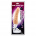 Chisa Novelties | Вибратор реалистичный на присоске Chisa Real Touch XXX, с рельефом, бежевый, 25.5 х 3.6 см. Цена 1 250 грн. Фото: 2