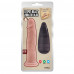 Chisa Novelties | Вибратор реалистичный с присоской Chisa T-skin ReaL, на пульте, бежевый, 21.4 х 4 см. Ціна 1395 грн. Фото: 2