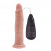 Chisa Novelties | Вибратор реалистичный с присоской Chisa T-skin ReaL, на пульте, бежевый, 21.4 х 4 см. Ціна 1395 грн. Фото: 1