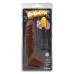 Chisa Novelties | Вибратор реалистик Chisa Novelties Rubicon Vibrating Dick Brown 9.9" (23 см). Цена 1 650 грн. Фото: 2