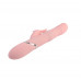 Chisa Novelties | Вибратотр-кролик рельефный, с слоником Chisa, розовый. Цена 2 750 грн. Фото: 3