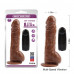 Chisa Novelties | Вибромассажер реалистичный на присоске Chisa Ballsy Super Cock JEFF STRYKER с пультом, коричневый. Ціна 1560 грн. Фото: 6