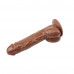 Chisa Novelties | Вибромассажер реалистичный на присоске Chisa Ballsy Super Cock JEFF STRYKER с пультом, коричневый. Ціна 1560 грн. Фото: 4
