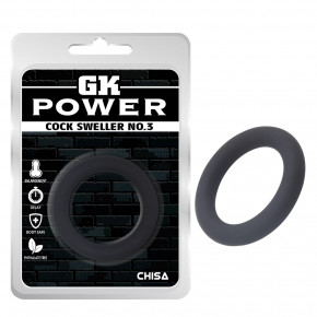 Chisa Novelties | Эрекционное кольцо Chisa GK Power N0.3, черное. Ціна: 280 грн