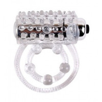 Chisa Novelties | Эрекционное кольцо двойное, с вибрацией Chisa Get Lock. Ціна 550 грн