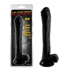 Chisa Novelties | Фаллоимитатор гигант на присоске Chisa Cal-king Dicks, черный. Ціна: 1995 грн