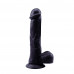 Chisa Novelties | Фаллоимитатор с мошонкой на присоске Chisa Rubicon Devil Inside Penis, черный. Цена 1 150 грн. Фото: 1