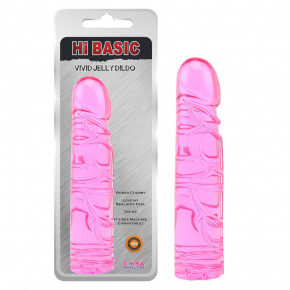 Chisa Novelties | Фаллоимитатор с реалистичной головкой и выпуклыми венками Chisa Basic Training, розовый. Ціна: 775 грн