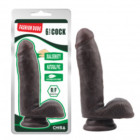 Chisa Novelties | Фаллоимитатор коричневый Chisa Fashion Dude 6.7 Cock. Цена: 550 грн